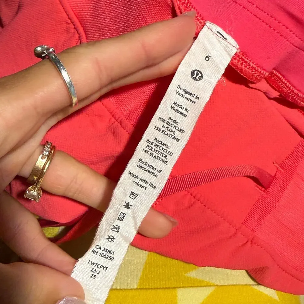 Lululemon license to train high rise short 4